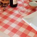 Osteria Rosso Tovaglia 100x100 (Sagre) di www.monochic.it Tovaglie Monouso